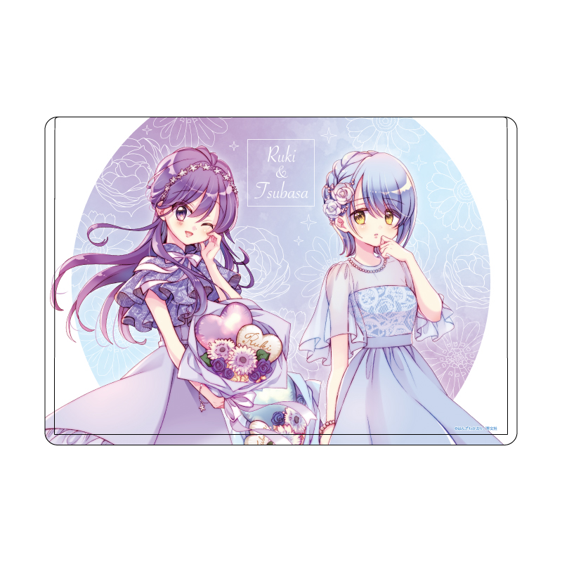 Chara Clear Case "Comic Girls" 04 Irokawa Ruki & Katsuki Tsubasa (Original Illustration)