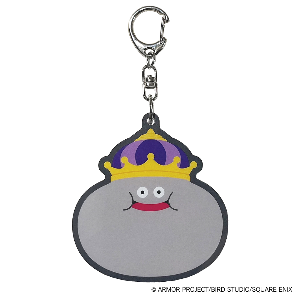 "Dragon Quest" Smile Slime Shaker Key Chain Metal King Slime & Metal Slime