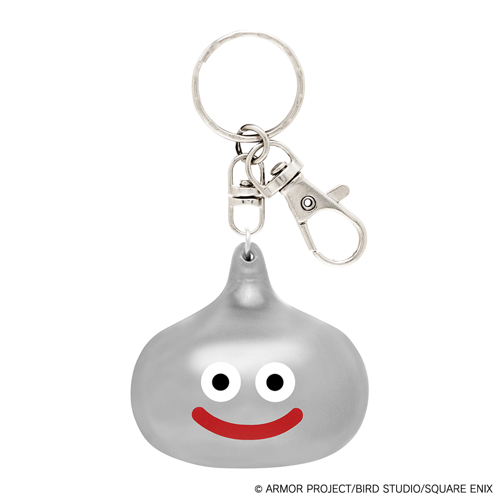 "Dragon Quest" Smile Slime Balloon Mascot Key Chain Metal Slime