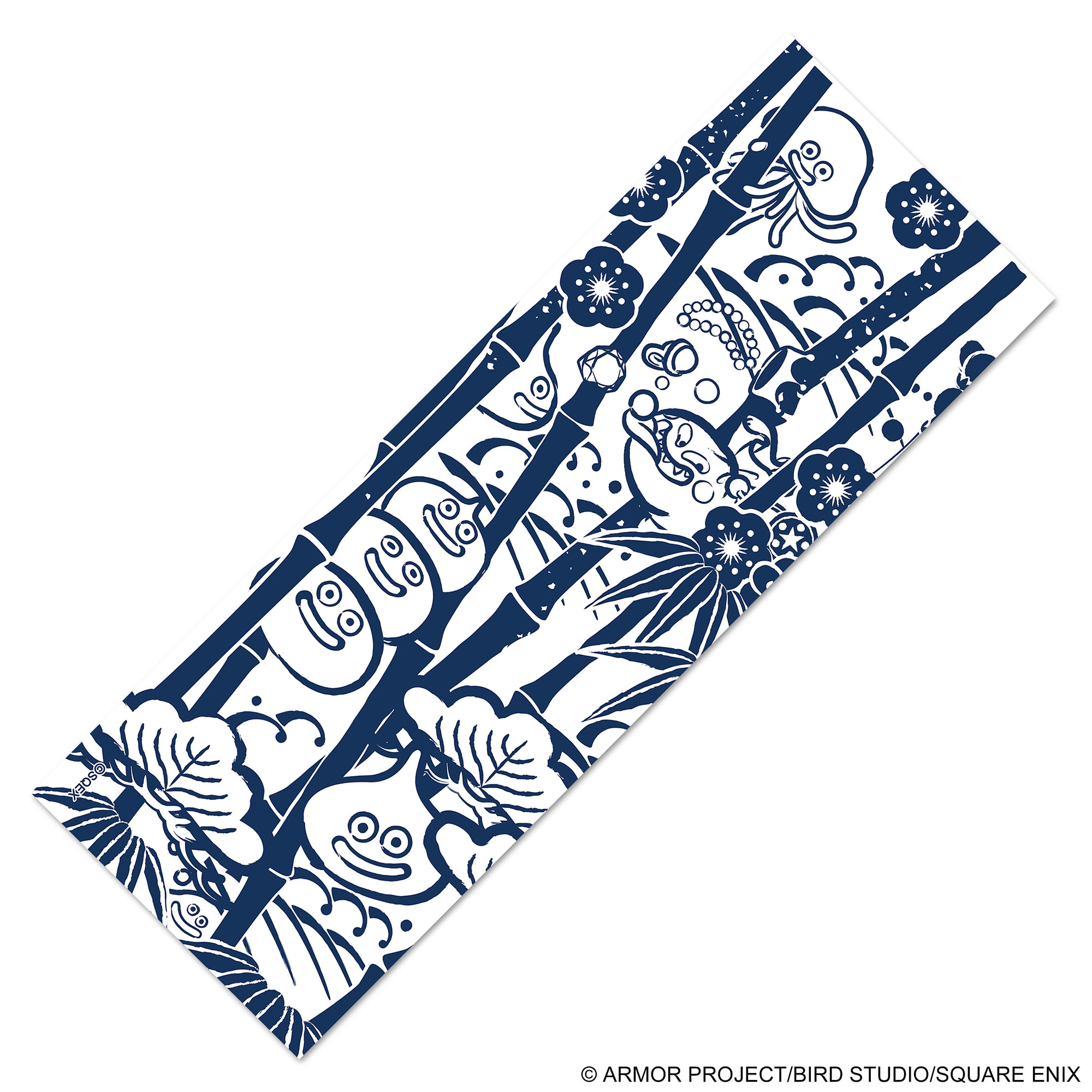 "Dragon Quest" Smile Slime Japanese Series Tenugui Slime Monster Shochikubai