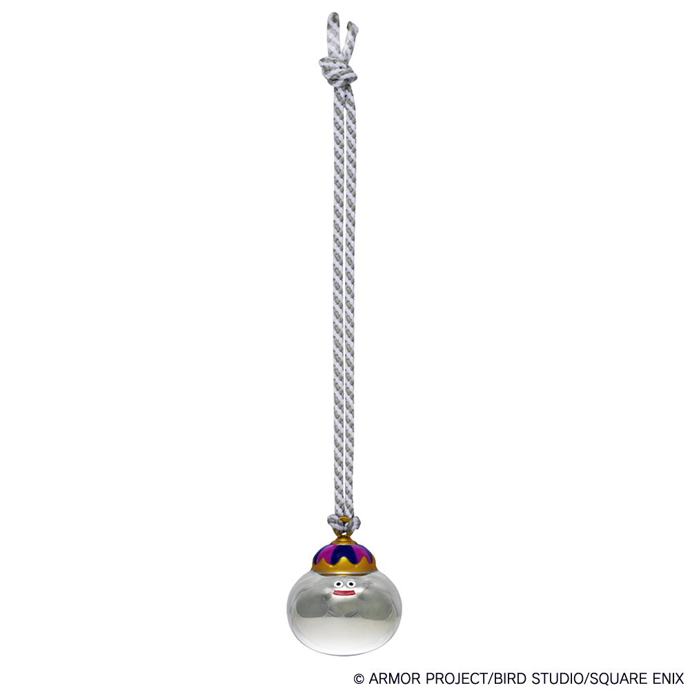 "Dragon Quest" Smile Slime Bell Mascot Metal King Slime