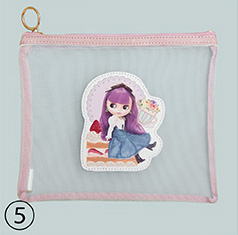 "Blythe" Mesh Pouch (M Size) Cake