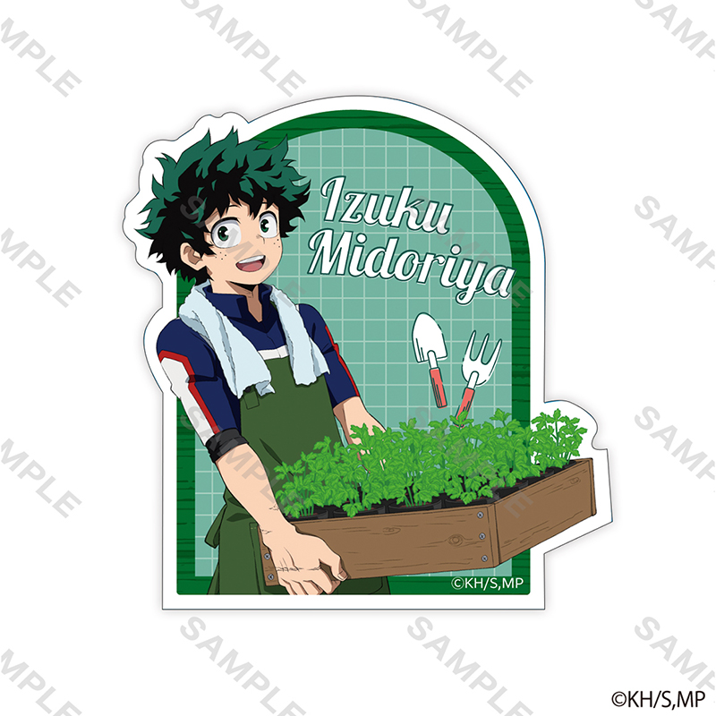 "My Hero Academia" Sticker Gardener Midoriya Izuku