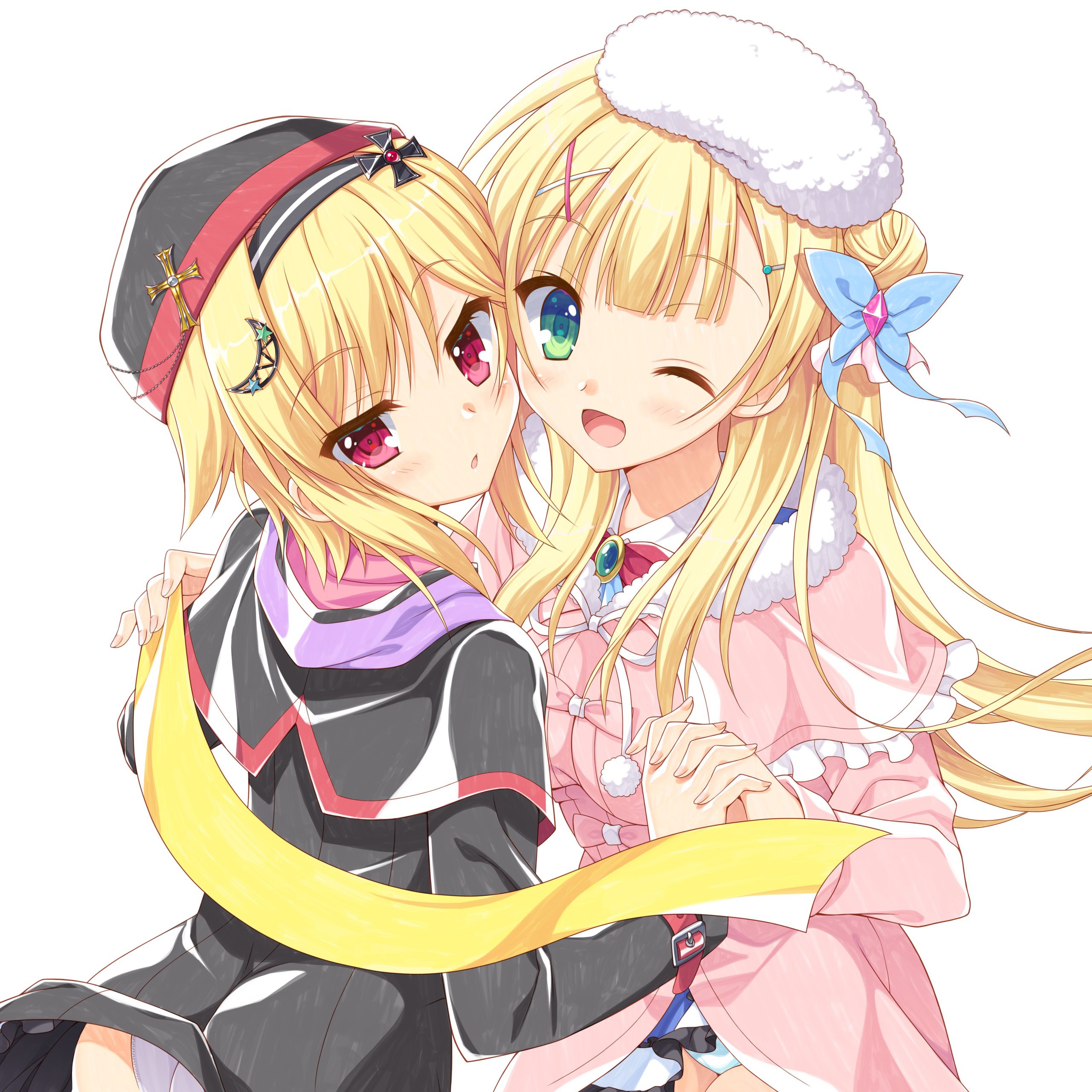 "Kin-iro Loveriche" 2025 Denki-guy Extra Large Pop Stand Sylvia & Ria