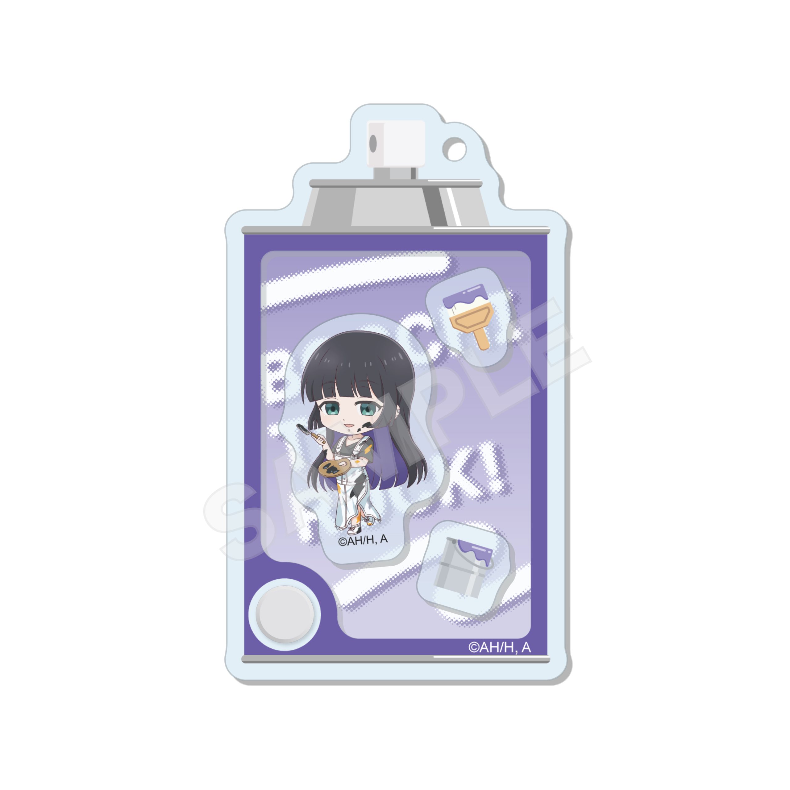 "Bocchi the Rock!" Shakashaka Acrylic Key Chain 10 PA-san (Painter Ver.)