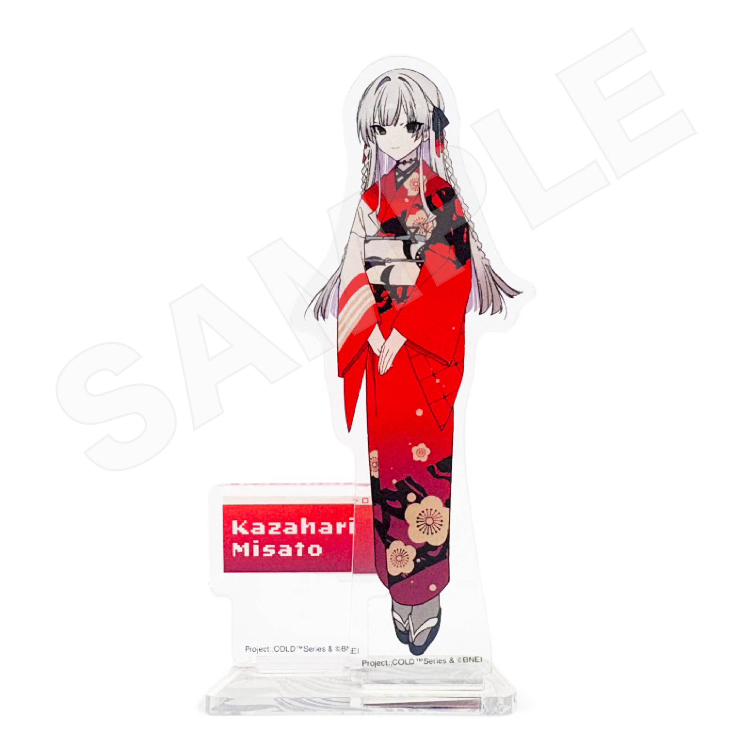 "Project:;COLD case.mirage" Acrylic Stand 01 Kazahari Misato