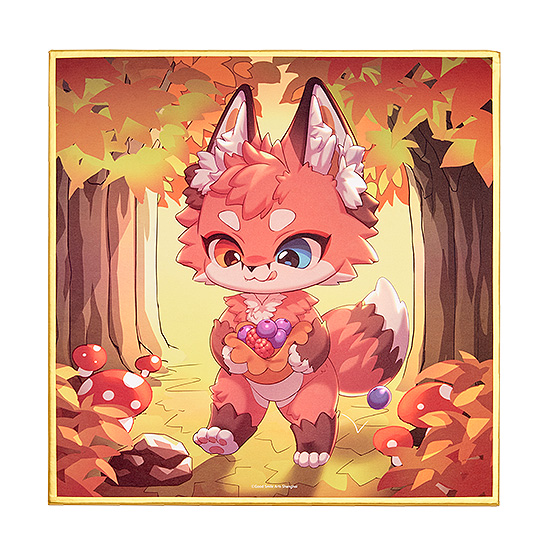 FLUFFY LAND Shikishi Good Harvest