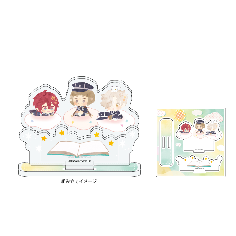 Acrylic Stand Plate "Touken Ranbu -ONLINE-" Wanpaku! Touken Ranbu 66 Picture Book A