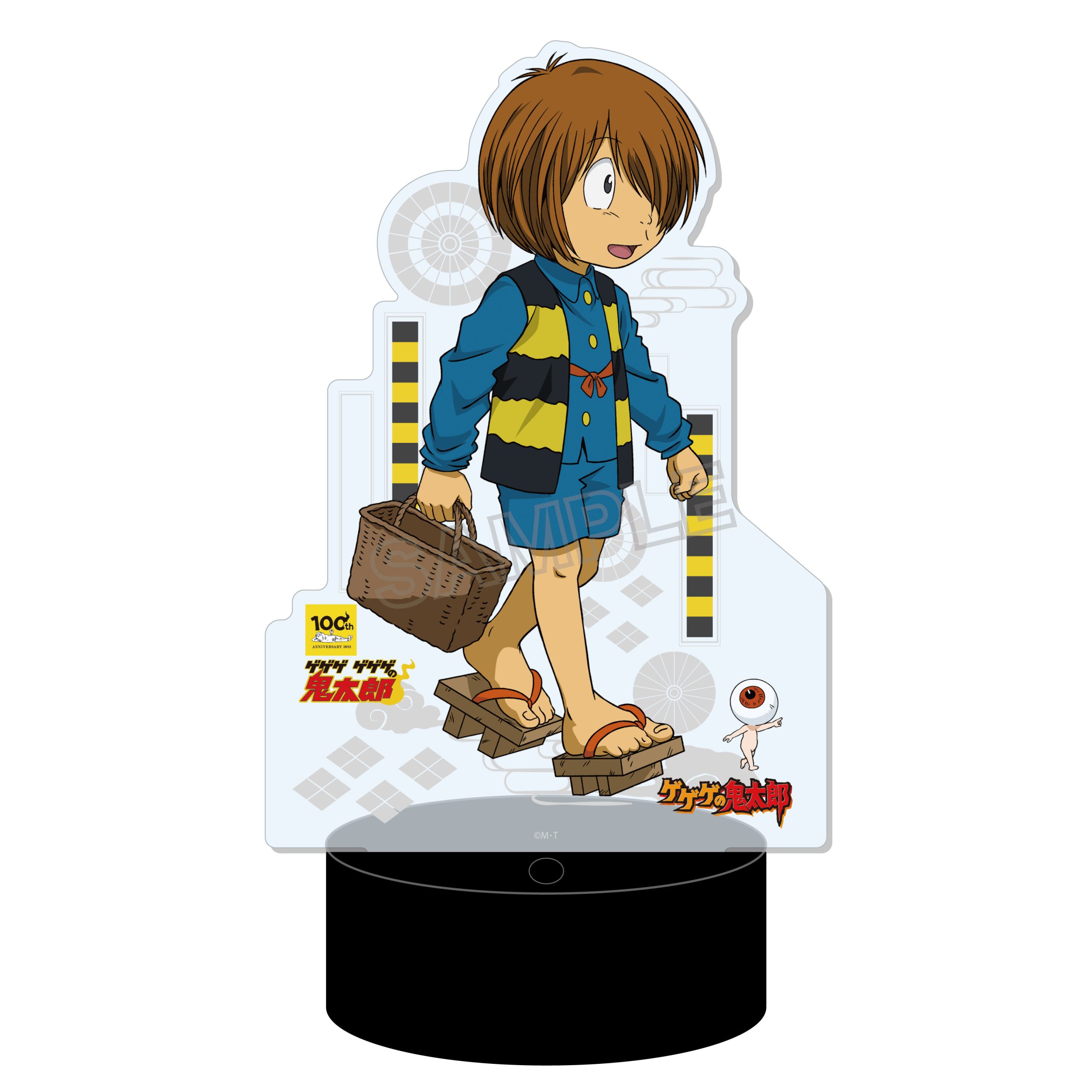 "GeGeGe GeGeGe no Kitaro" LED Big Acrylic Stand 05 Kitaro & Medamaoyaji (5th Series Ver.)