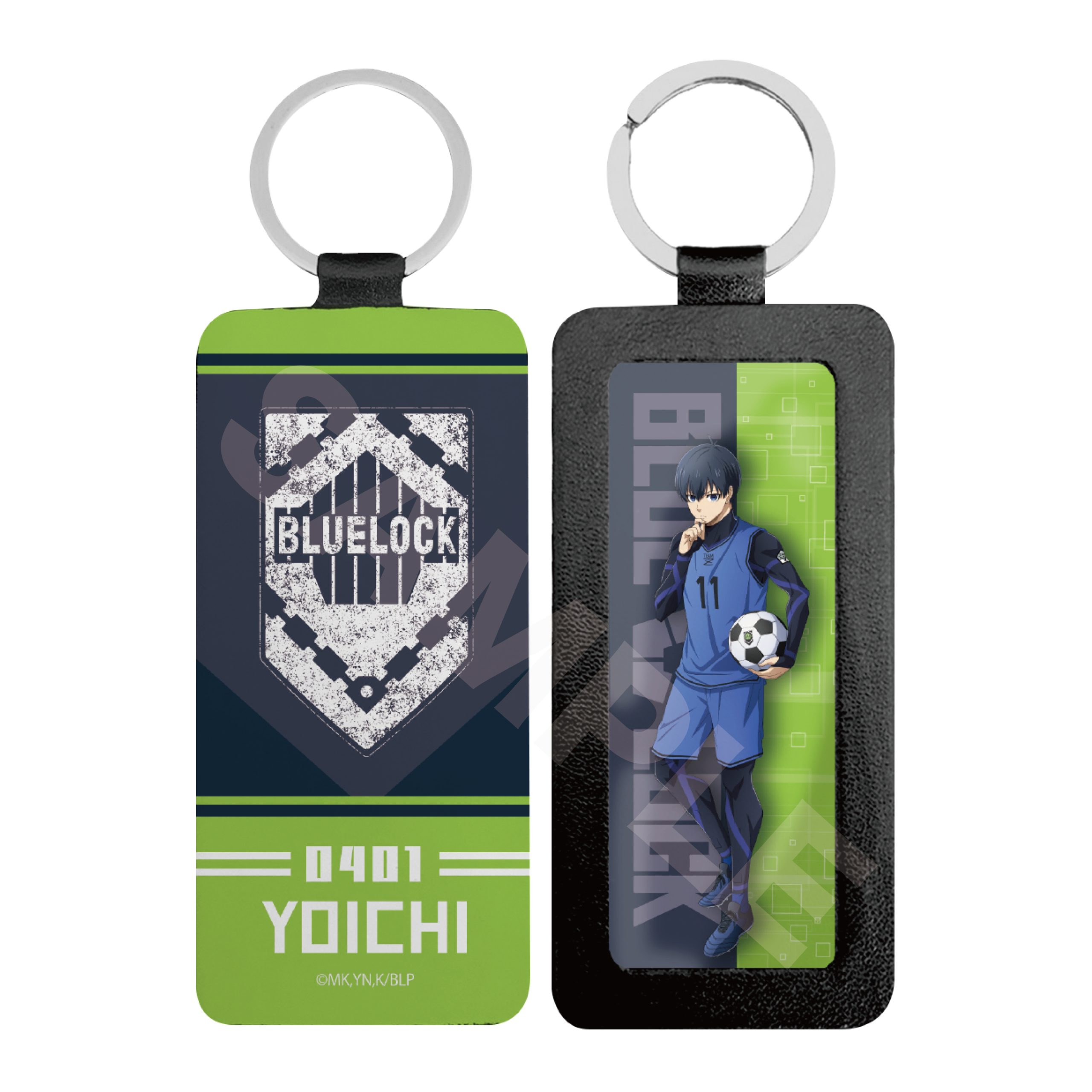 "Blue Lock" Leather Key Chain 01 Isagi Yoichi