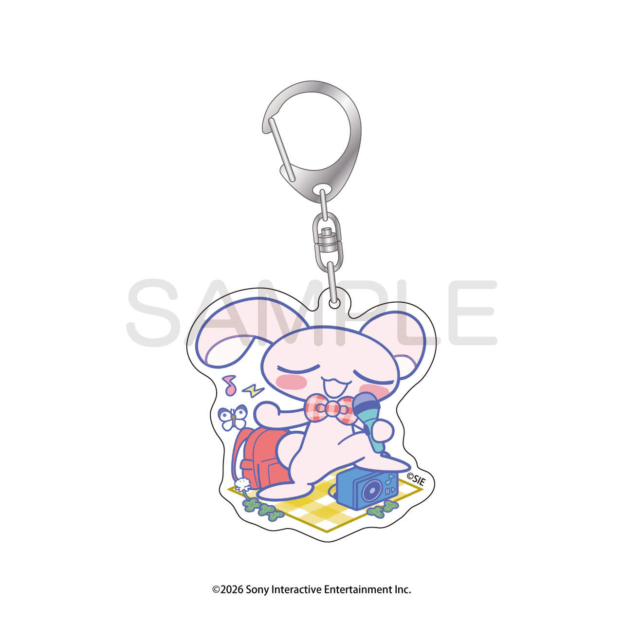どこでもいっしょ ピクニックでもいっしょ アクリルキーホルダー ジュン ("Doko Demo Issyo" Picnic Demo Issyo Acrylic Key Chain Jun)